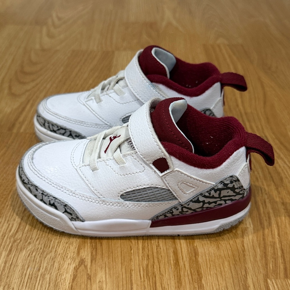 Jordan Spizike Low Red/White Toddler Sneakers (Size 9) - Picture 2 of 8